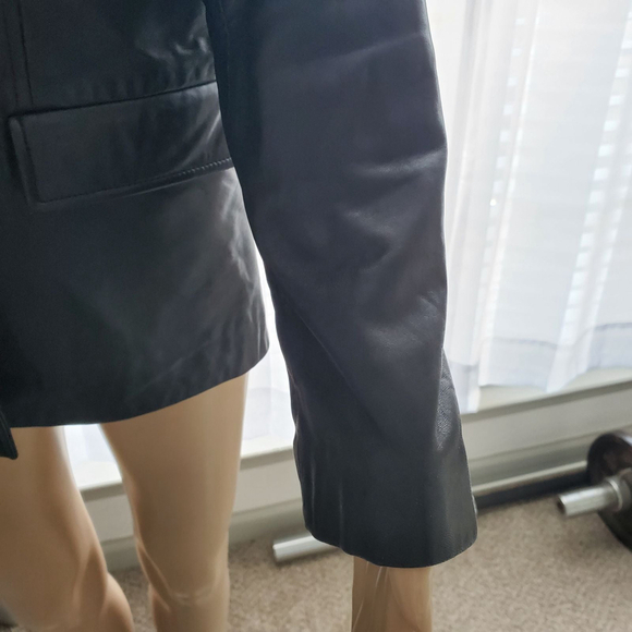 Kenneth Cole Leather Jacket - Picture 6 of 12